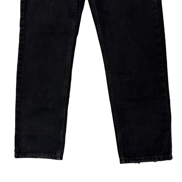 Free People We The Free Dakota Straight Leg Jean in Black Size 28 - Picture 8 of 12